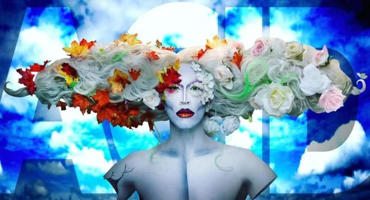 acid betty from rupaul's drag race as a sculpture for rupaul's drag race live in vegas