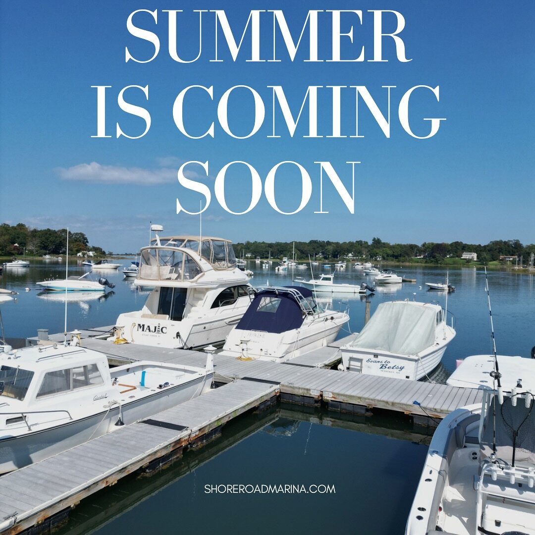 SUMMER IS COMING SOON!!

Is your boat ready for the summer?
Is your fix it next season list taken care of? 

Don&rsquo;t be late, get it taken care of now. Email SRM at info@shoreroadmarina.com or visit our website linked in our bio. 
-
#boat #marina