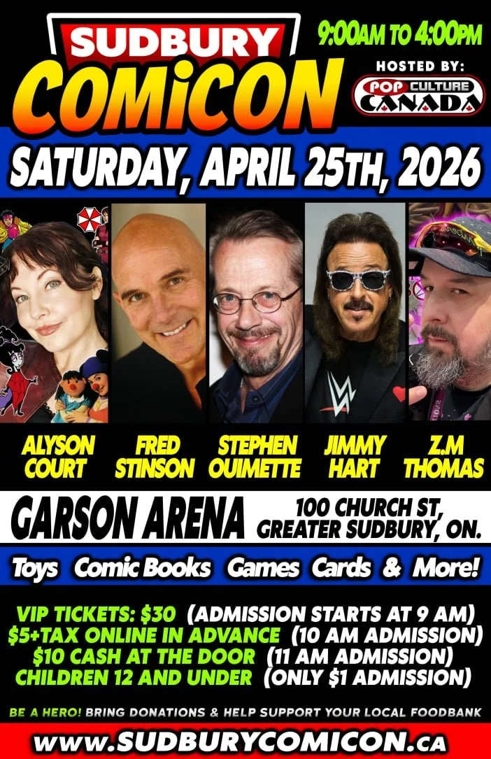 Sudbury Comicon April 2026