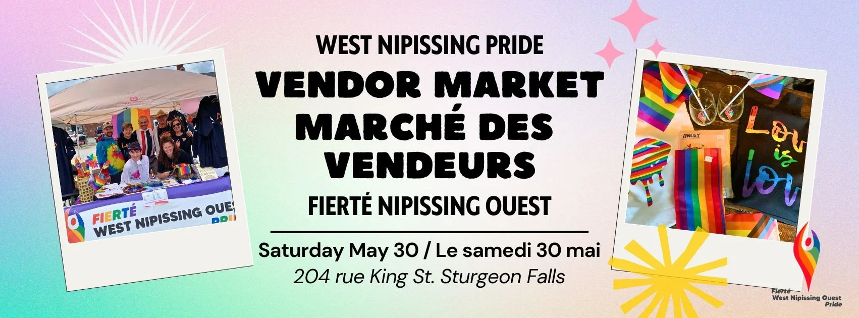Fierté West Nipissing Ouest Pride