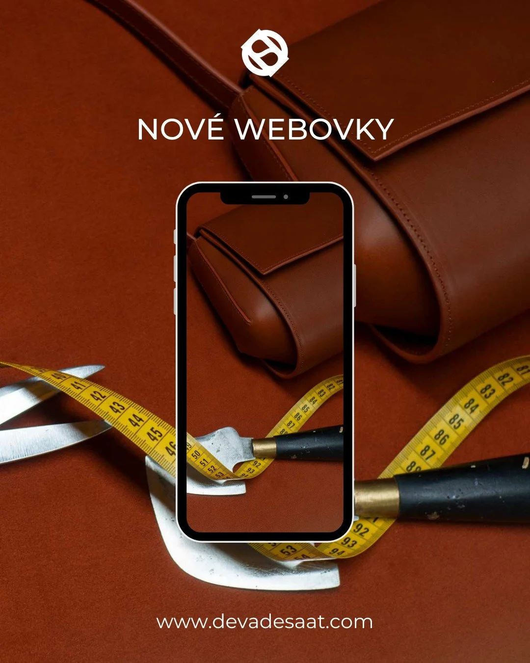 NOV&Eacute; WEBOVKY &rarr; link in bio

DEVA DE SAAT je autorsk&aacute; značka luxusn&iacute;ch kožen&yacute;ch kabelek a doplňků, pod kterou tvoř&iacute; design&eacute;rka a uměleck&aacute; řemeslnice v oboru vysok&eacute;ho bra&scaron;n&aacute;řstv