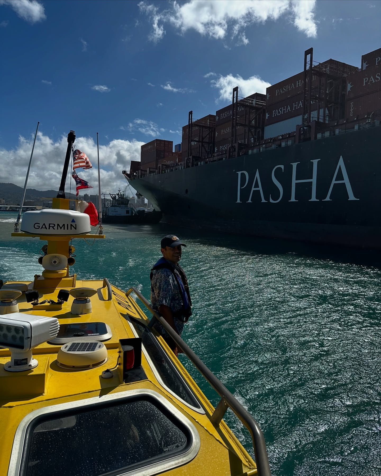📷 shots from the pilot boat 📷

Harbor pilots are one of the unsung heroes of port operations here in Hawaiʻi. All commercial vessels entering or exiting the seven major harbors require a harbor pilot&rsquo;s assistance. 

The process to becoming a 