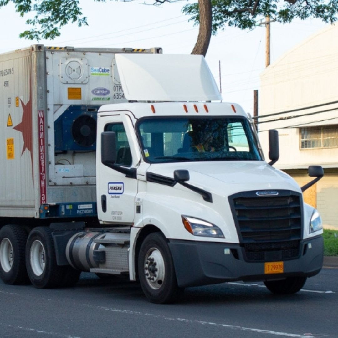 Truck drivers are an important part of our island supply chain. The vast majority of our goods arrive in Hawaiʻi by ocean shipping, and trucking is the step that gets those goods from ship to shelf. Mahalo to our truck drivers! 🚛⁠
⁠
Know a trucker? 