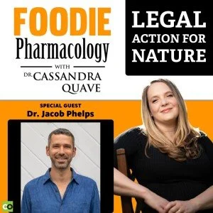 Jacob joins Dr Cassandra Quave on the Foodie Pharmacology podcast to discuss legal action for nature