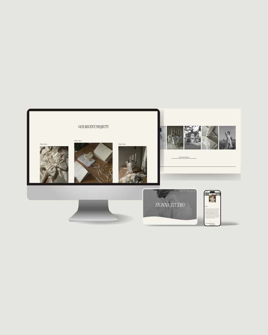 FIONNA - 8 Pages Website Template