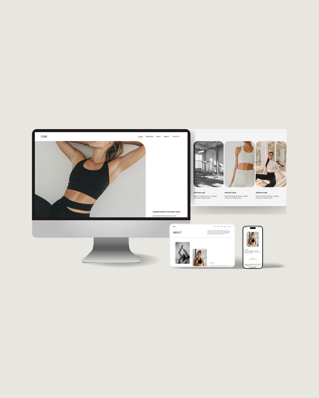 CORE - 5 Page Website Template
