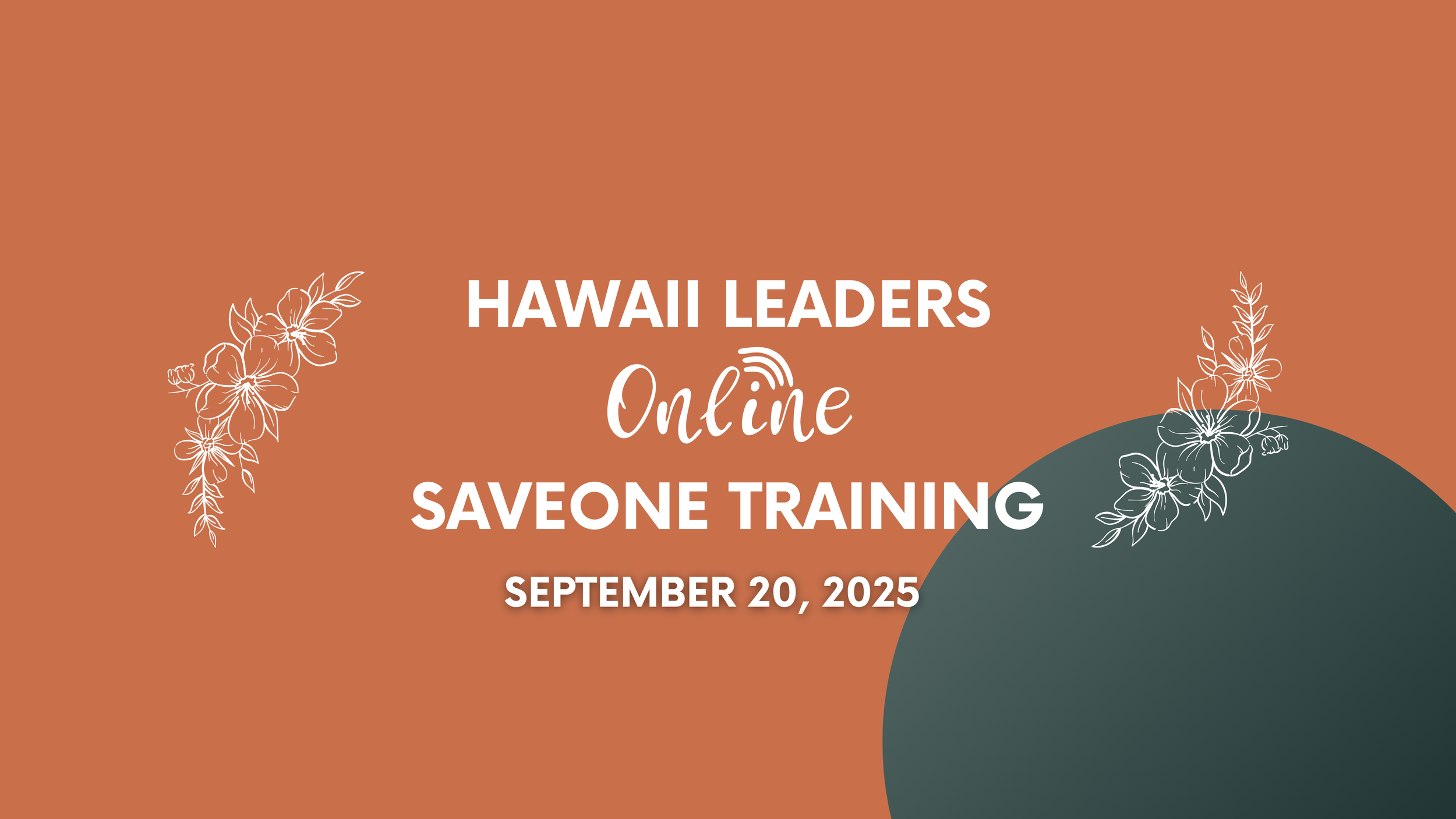 Hawaii Online SaveOne Training