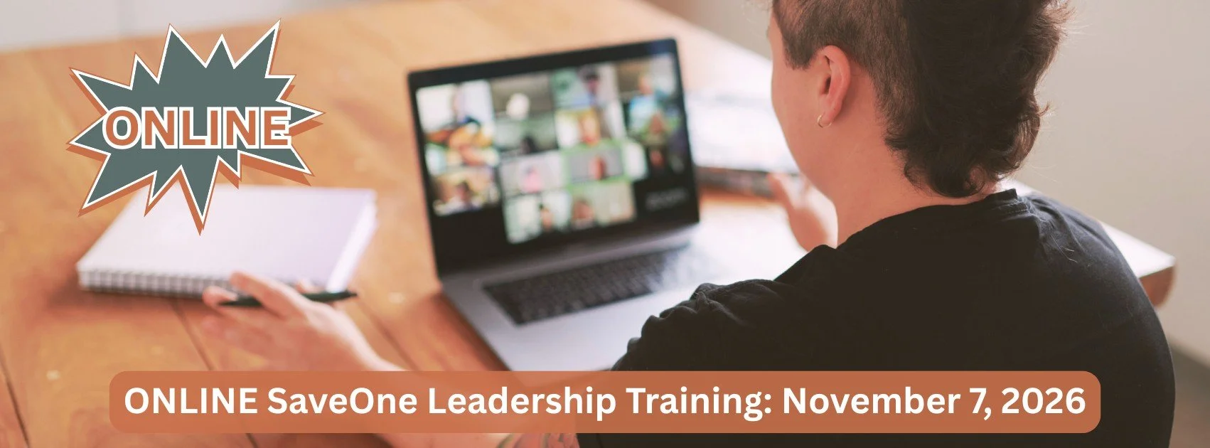 ONLINE SAVEONE LEADERS TRAINING