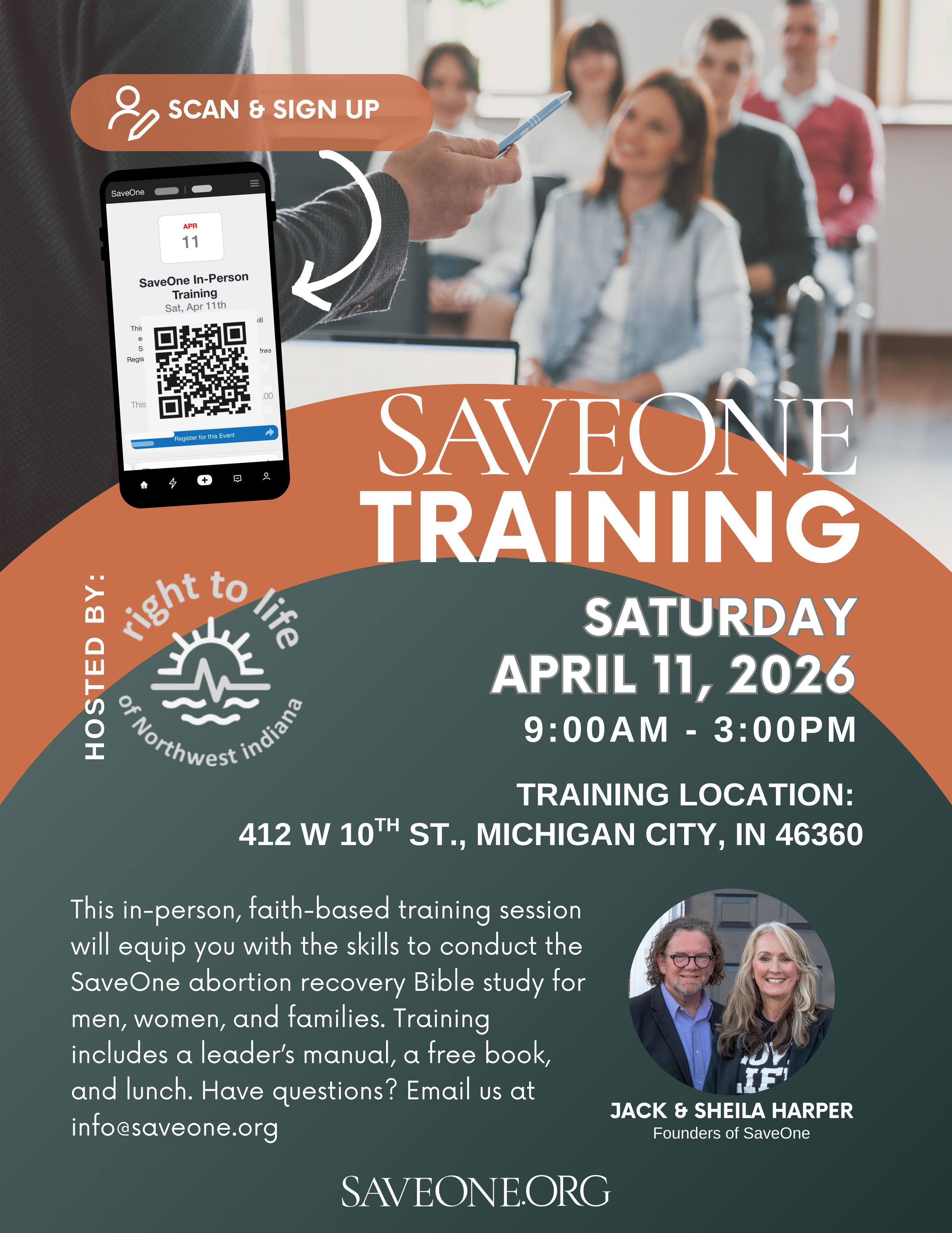IN-PERSON SAVEONE TRAINING