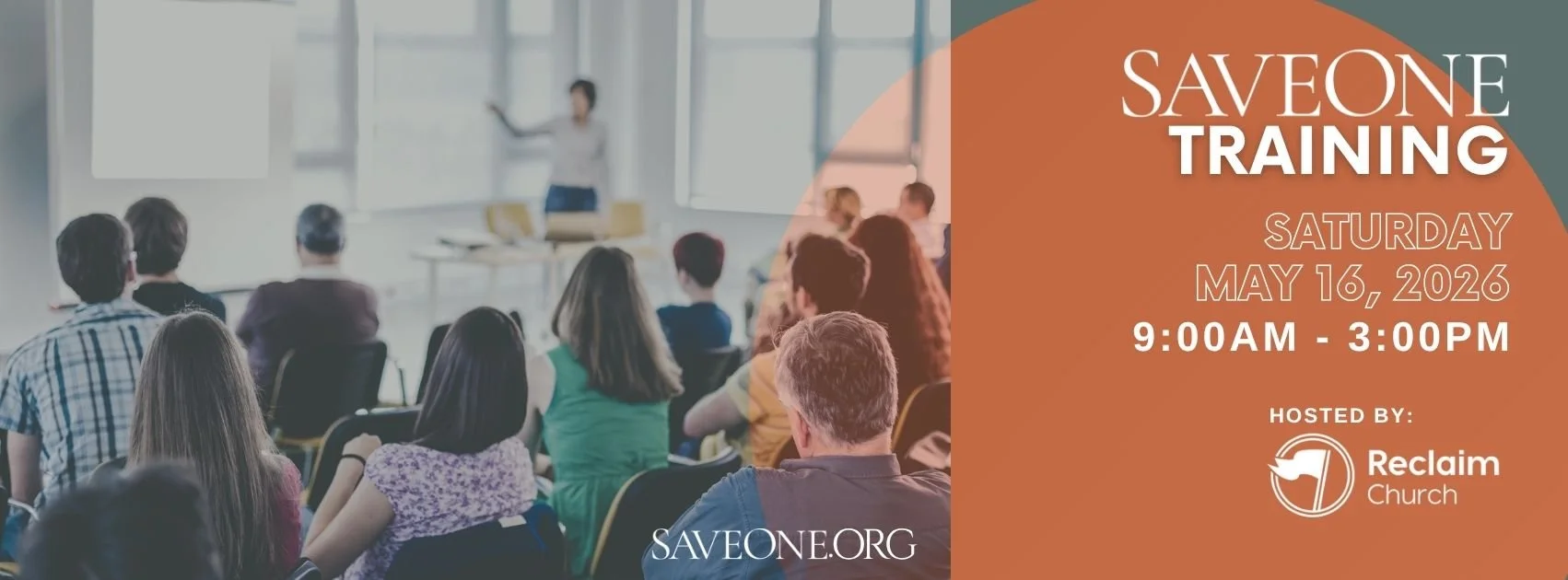 IN-PERSON SAVEONE TRAINING