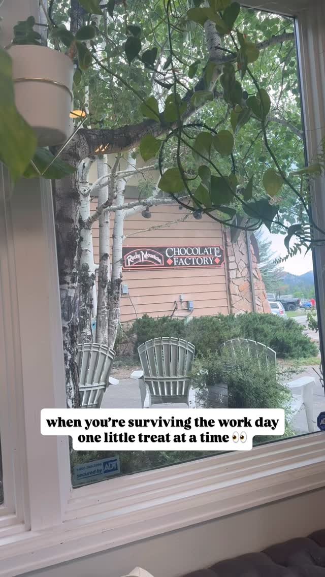 We may be biased but we have the best neighbor around 😋🍫 hope everyone&rsquo;s work week is off to a good start! @rockymountain.chocolatefactory