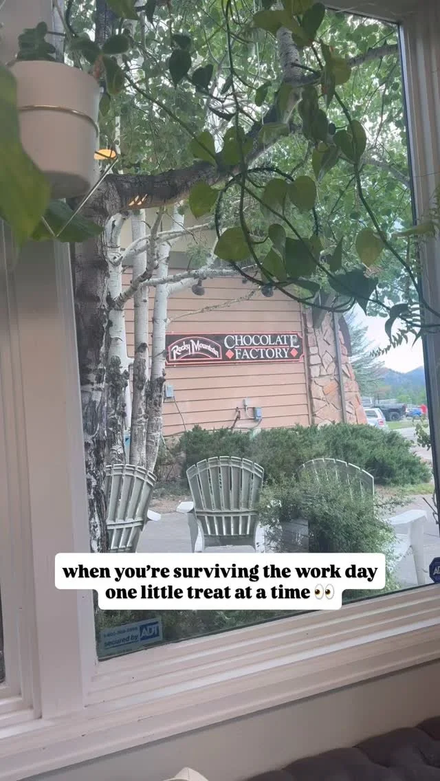 We may be biased but we have the best neighbor around 😋🍫 hope everyone’s work week is off to a good start! @rockymountain.chocolatefactory