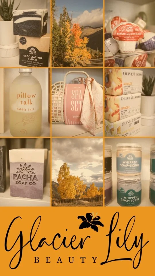 🍂 Autumn 🍂 is the most beauty-full season!! *AND*, also, the busiest! We recommend self-care in the form of a long bath.....or a fresh, new haircut! Come by to check out all our great bath stuff, and you can book a haircut while you're here! 🍂
#e