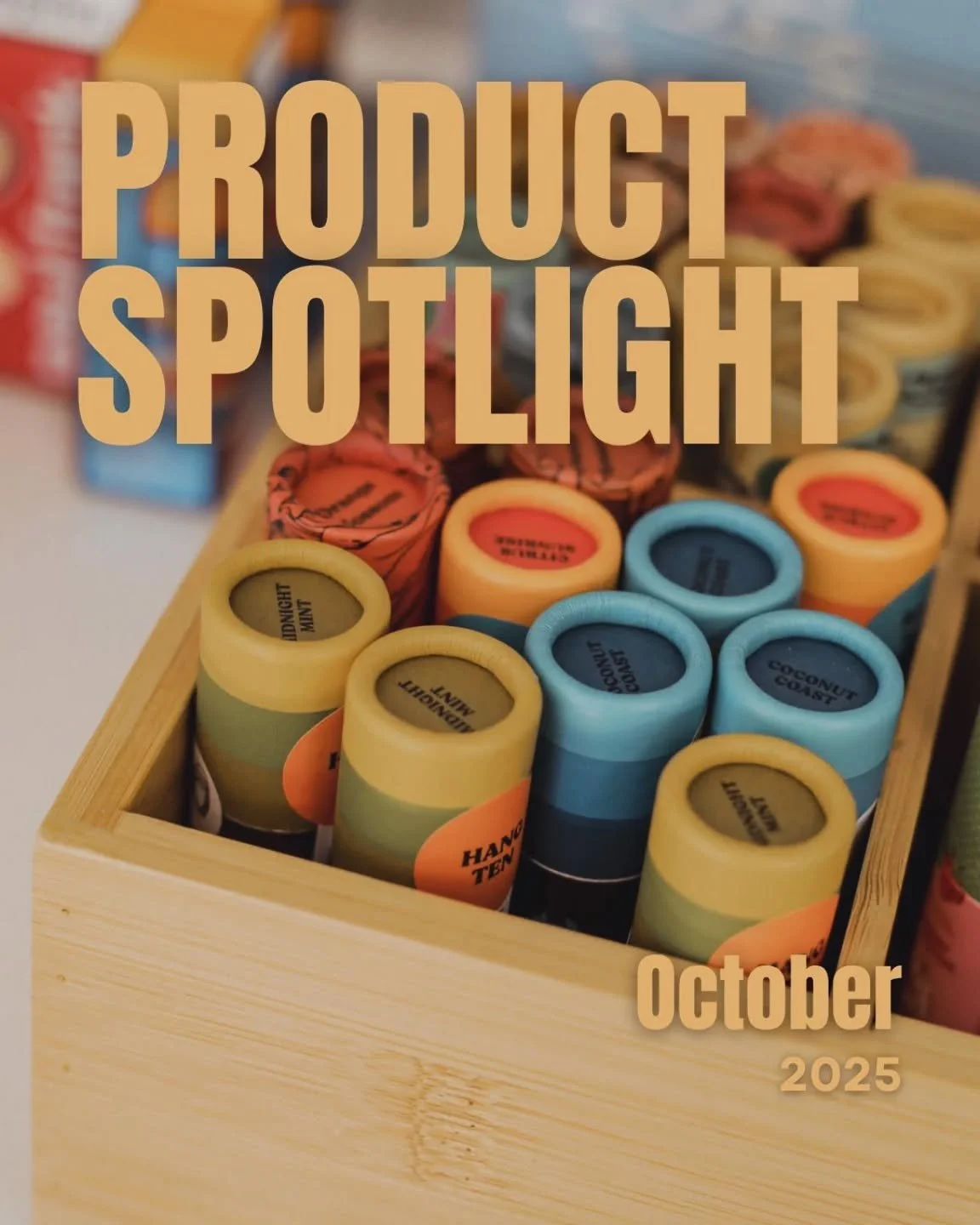 🍂✨️ October is Octobering! And that means dry air everywhere! This month, our product spotlight is shining bright on  POPPY &amp; POUT lip balm! When the air is crisp and the heat is on, your lips need more than color &mdash; they need care. That&rs