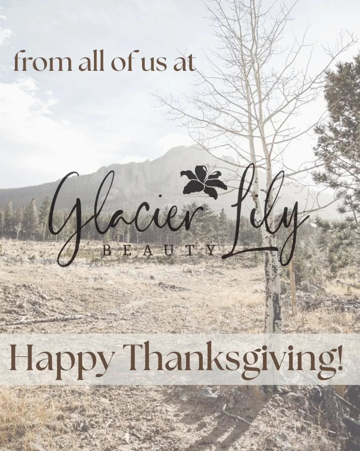 🦃✨️ Happy Thanksgiving!! We hope your day is full of love and laughter! ✨️🦃