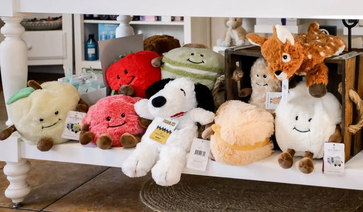 🧦🎅 It's that time! We have stocking-stuffers &amp; last-minute gifts galore! From tiny sizes of some of our best products to gift cards, you are sure to find something adorable for someone you love! 🎅🧦