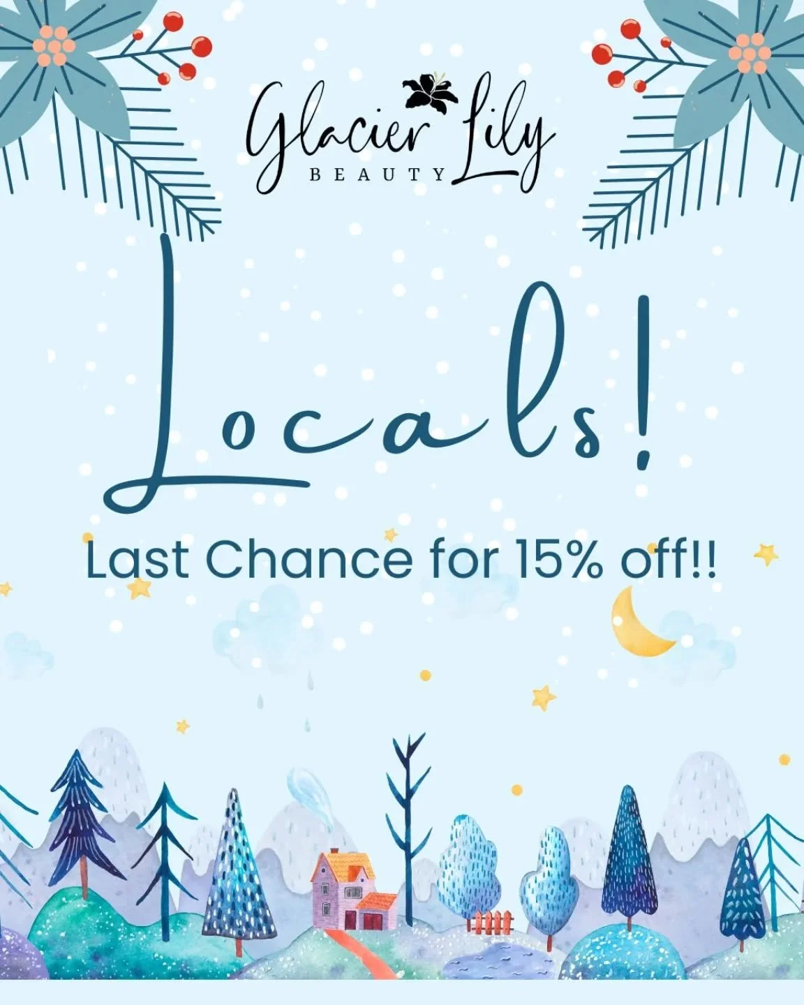 ⭐️ We hope you had a cozy Christmas and enjoyed time with loved ones! There's still a few days of December left! And, locals still get 15% off for the rest of the month!! ⭐️

#shoplocalestespark #shopsmall #shopestespark #estesparkcolorado #glacierli