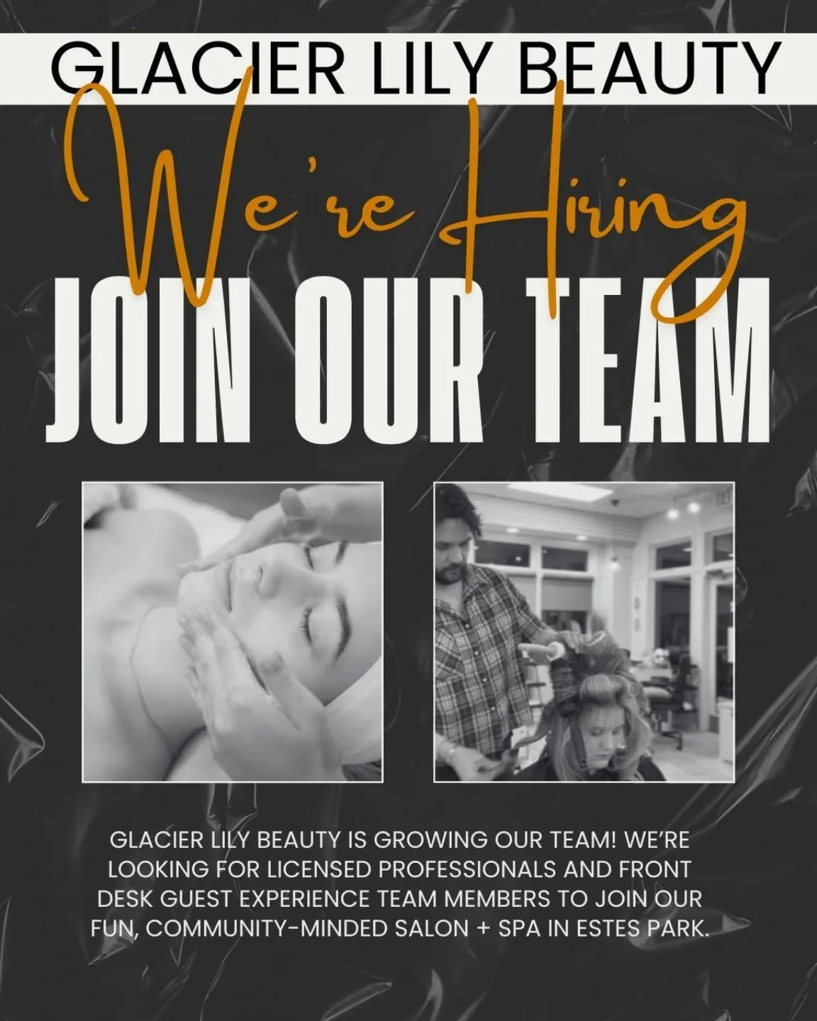 ⭐️⭐️ We are HIRING!! Join our team! Send a message, email, or call us today! ⭐️⭐️