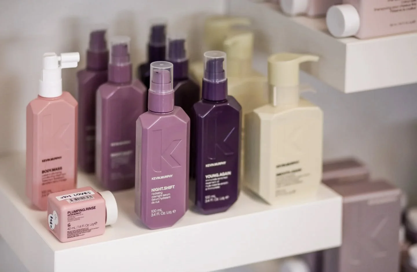 ⭐️⭐️ Just a reminder, we *LOVE* @kevin.murphy products &amp; know you will, too!! Ask our stylists about which products are best for your unique hair! ⭐️⭐️