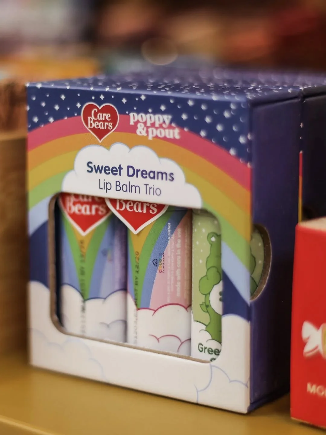 💙💋 Care Bears' @poppyandpout lipbalms! What could be cuter?! Great gift idea for someone you care about! 💋💙