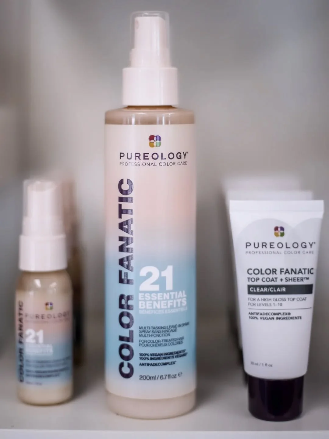 We're fanatics! Of the @pureology Color Fanatic lineup! Ask our stylists how your hair can benefit  from these or other Pureology products!