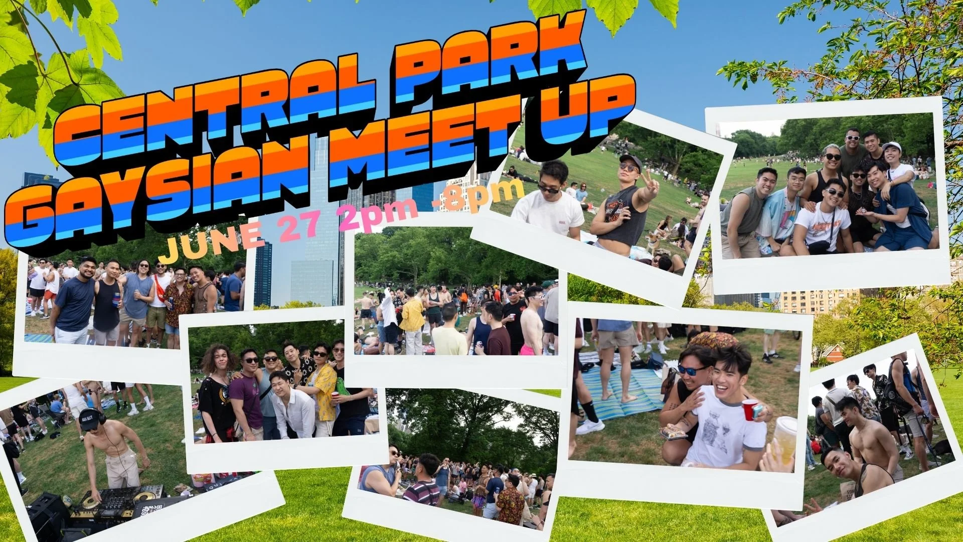 NY Pride Gaysian Meet Up