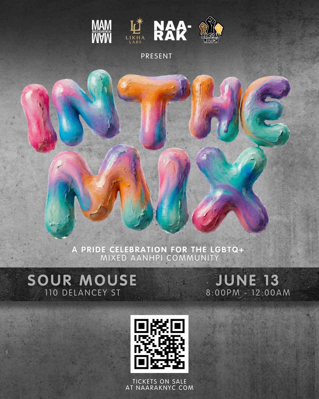 IN THE MIX - A Pride Celebration for the  Mixed AANHPI LGBTQ+ community