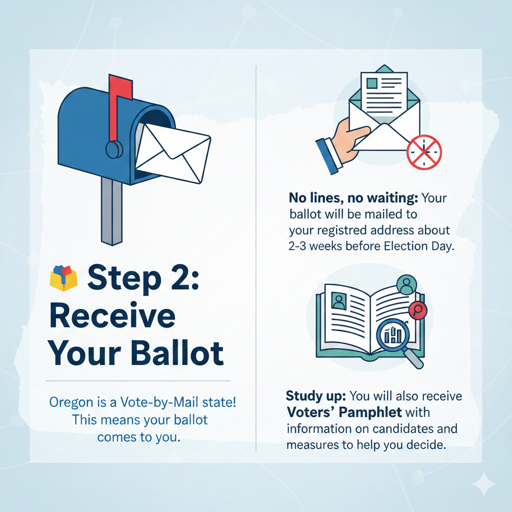 Step 2: Receive Your Ballot