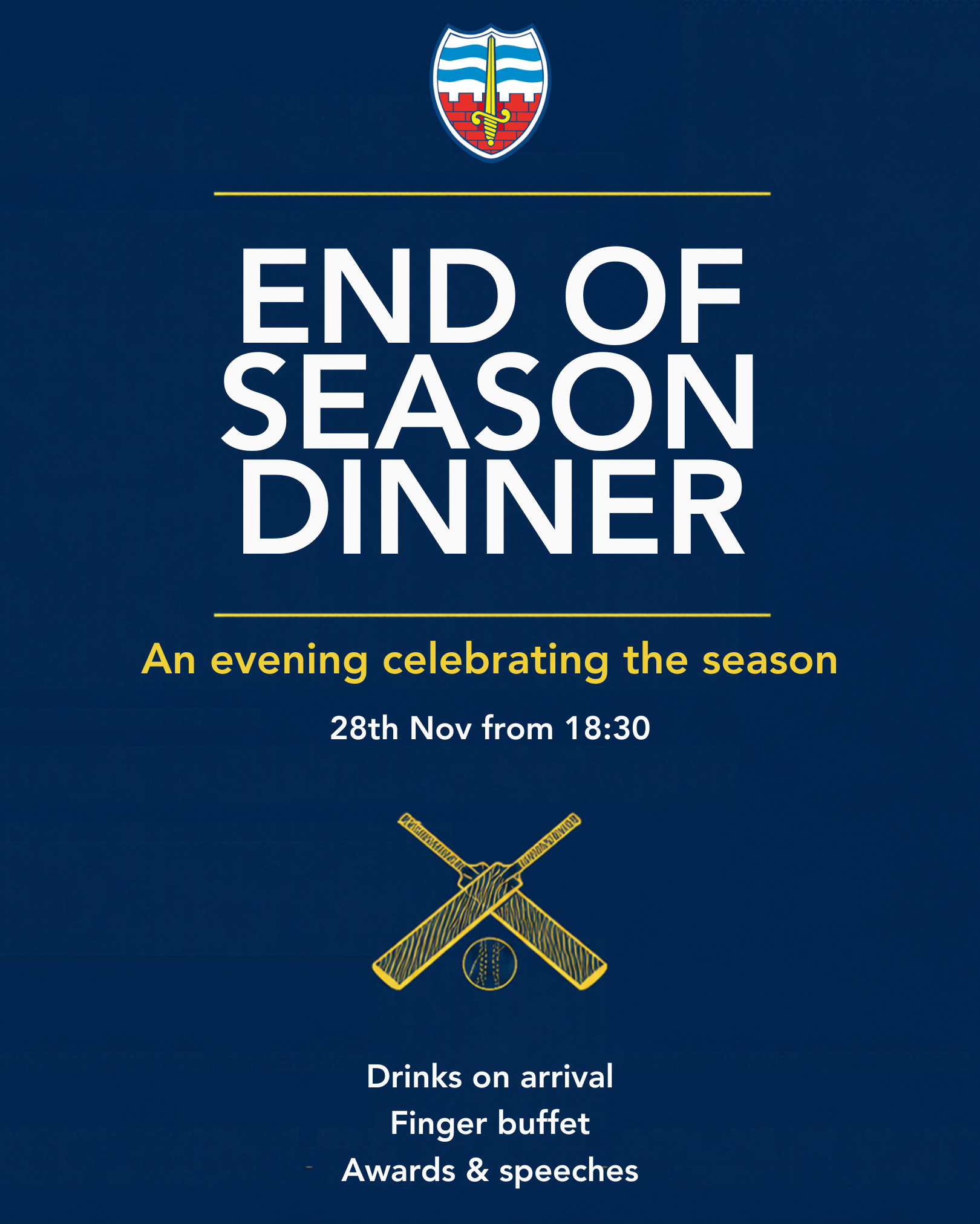 End of Season Dinner 2026