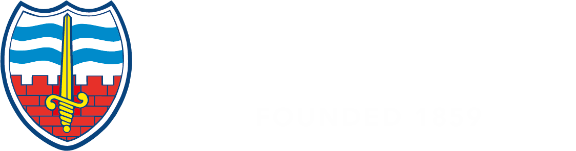 Bath Cricket logo with a shield containing a sword and a brick wall, alongside the text 'Bath Cricket Founded 1859'.