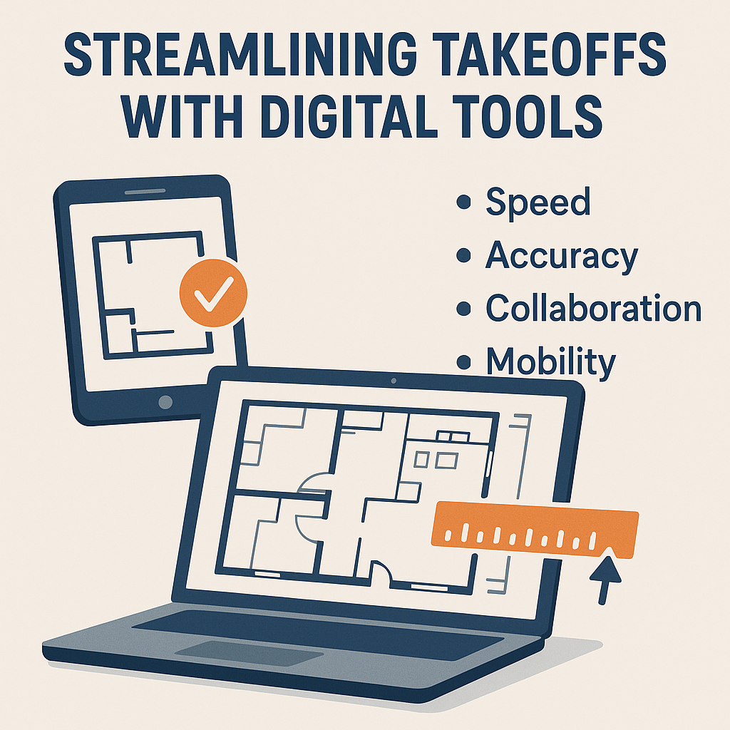 Streamlining Take-offs with Digital Tools: Work Smarter, Not Harder