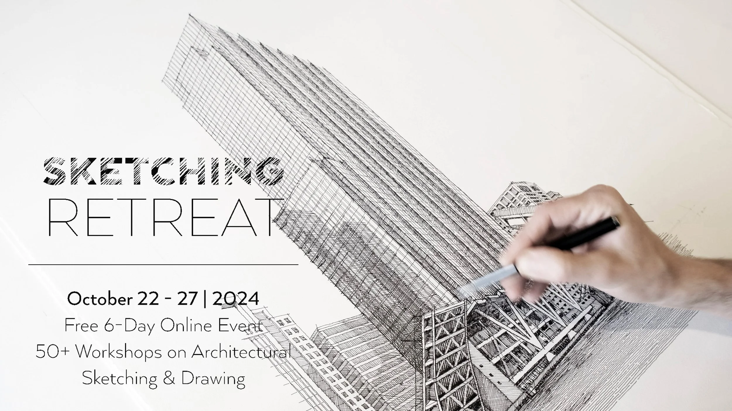 High-Rise Architecture: My Lecture and Demo at the Sketching Retreat