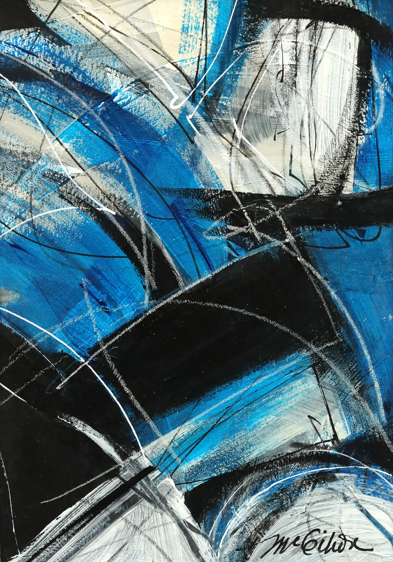 Acrylic on paper 