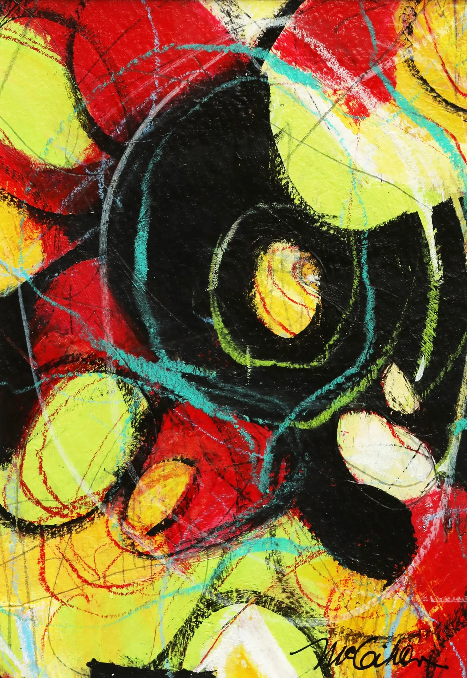 Acrylic on paper 