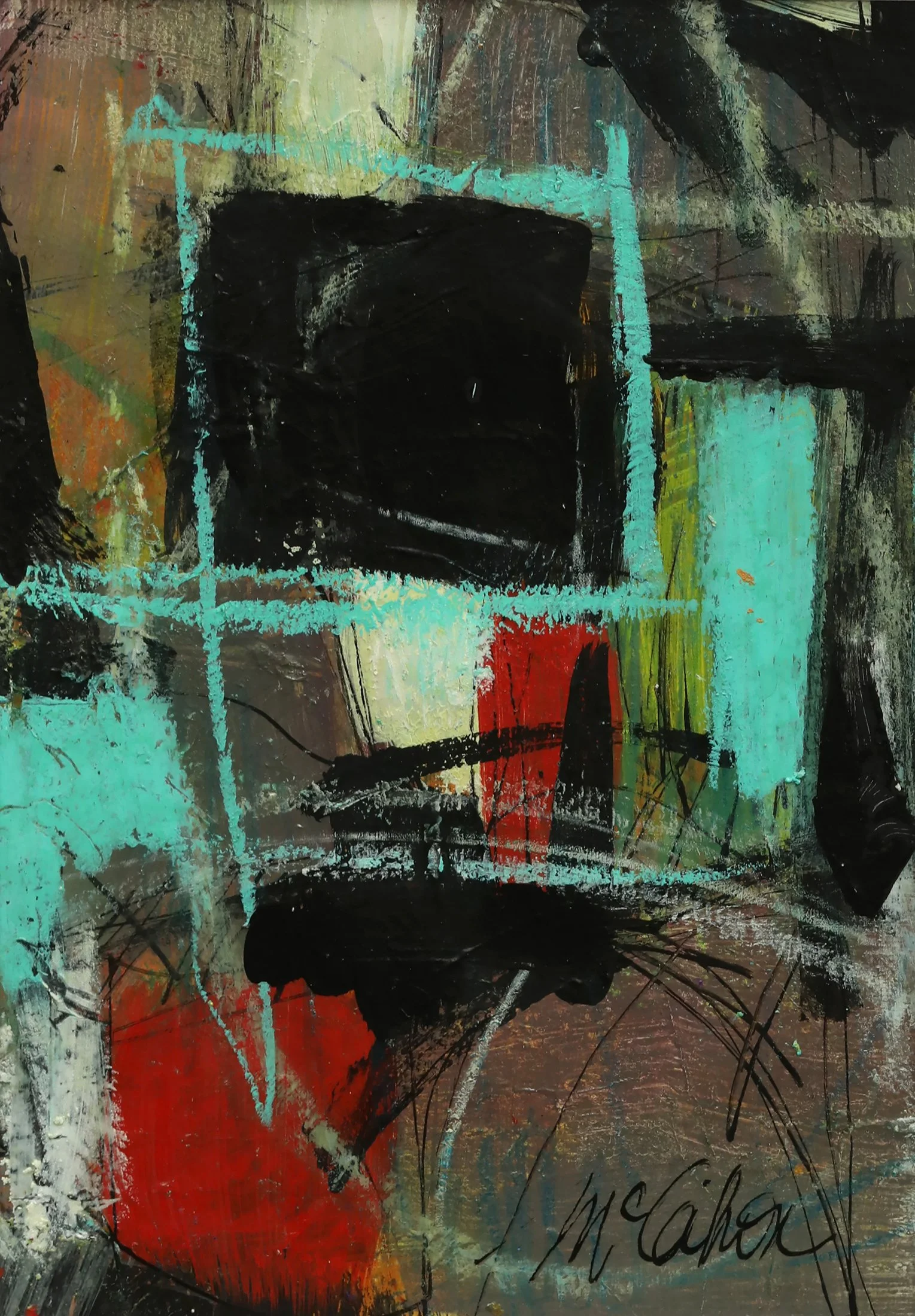 Acrylic on paper 