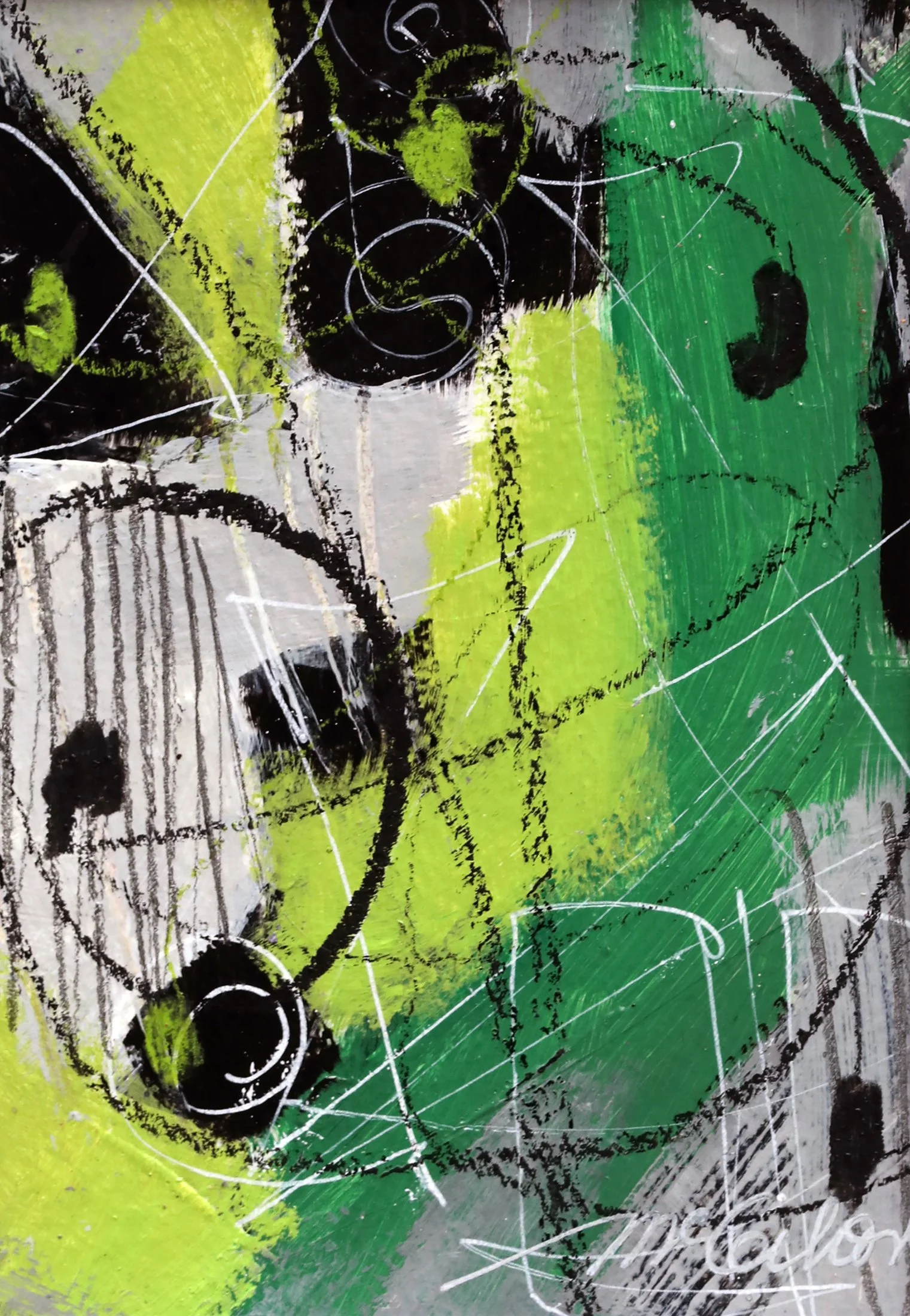 Acrylic on paper 