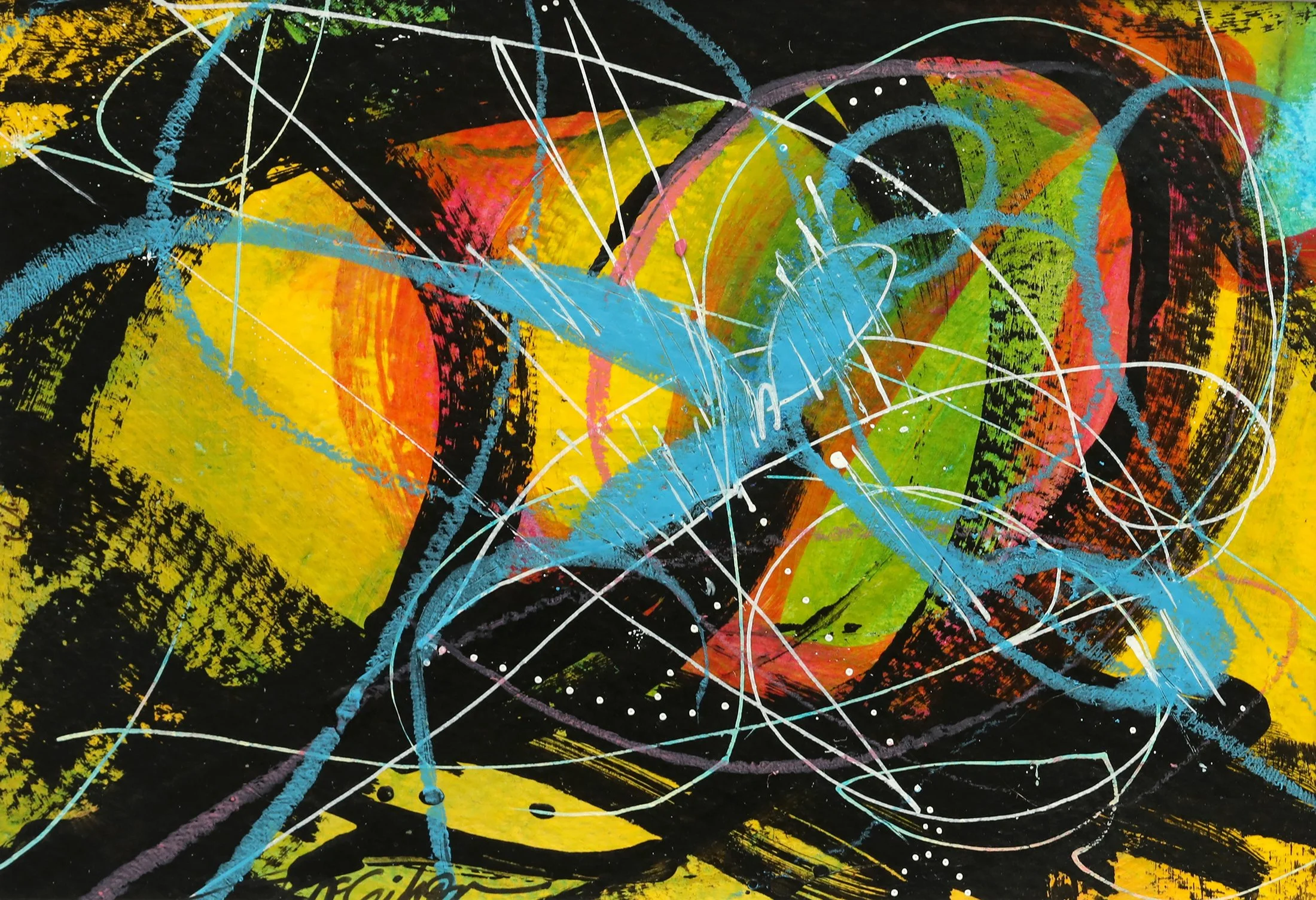 Acrylic on paper 