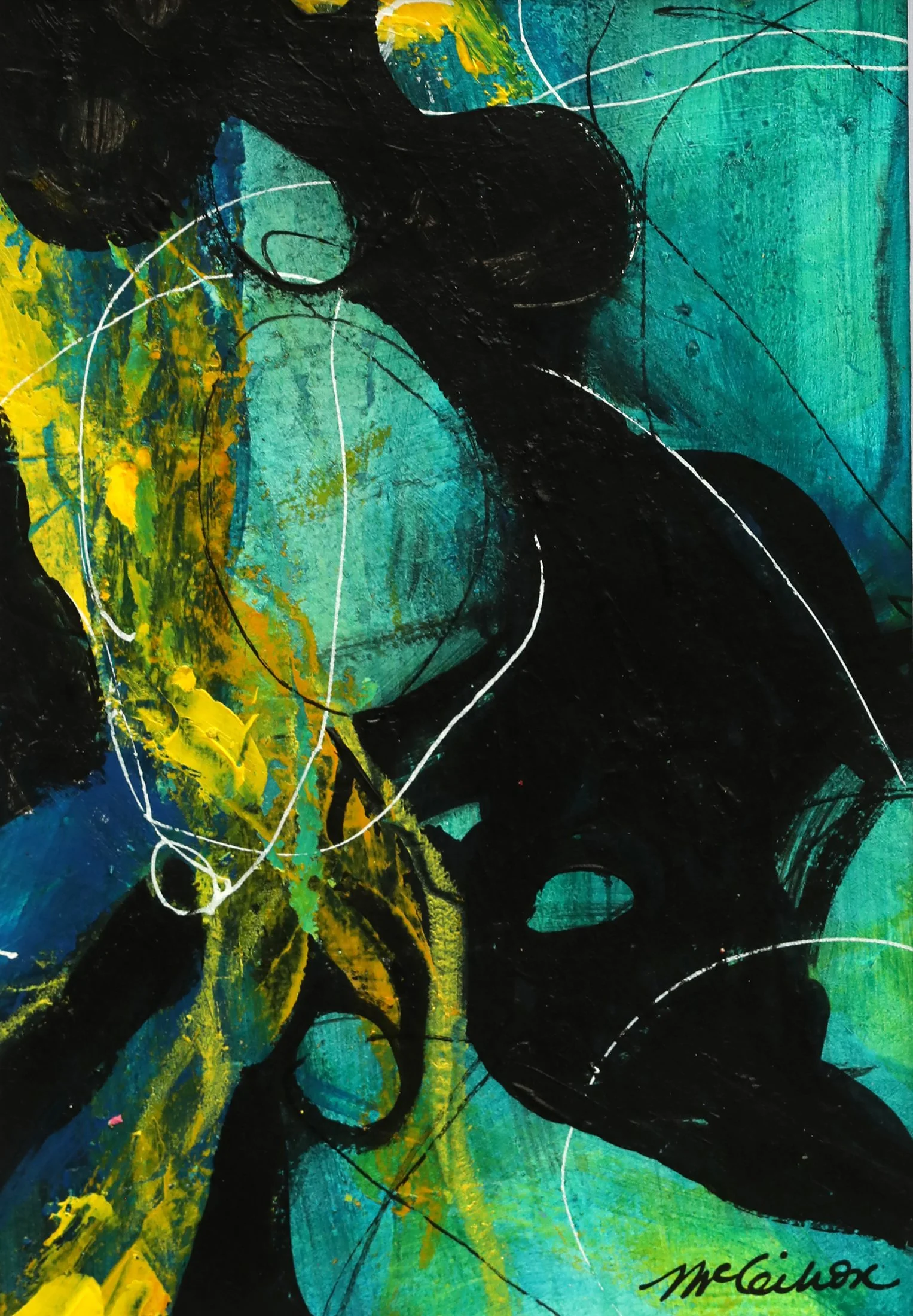 Acrylic on paper 