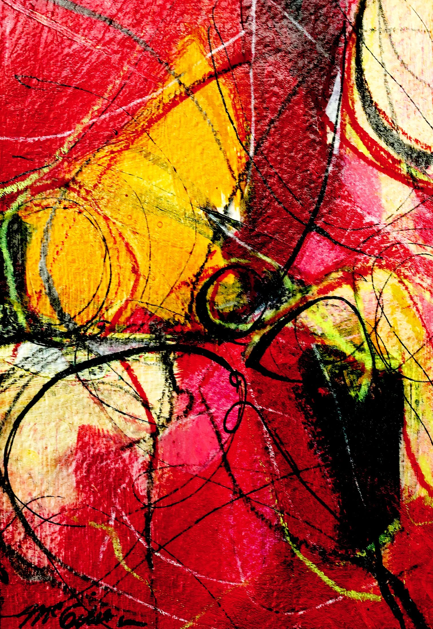 Acrylic on paper 