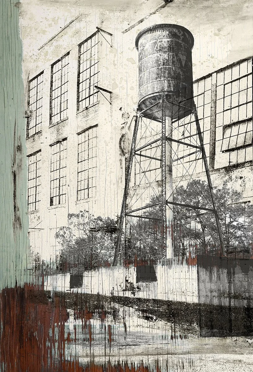  Layers of Time #30  
Collaboration: McGihon and Amy Evans.  
20 in x 24 in   