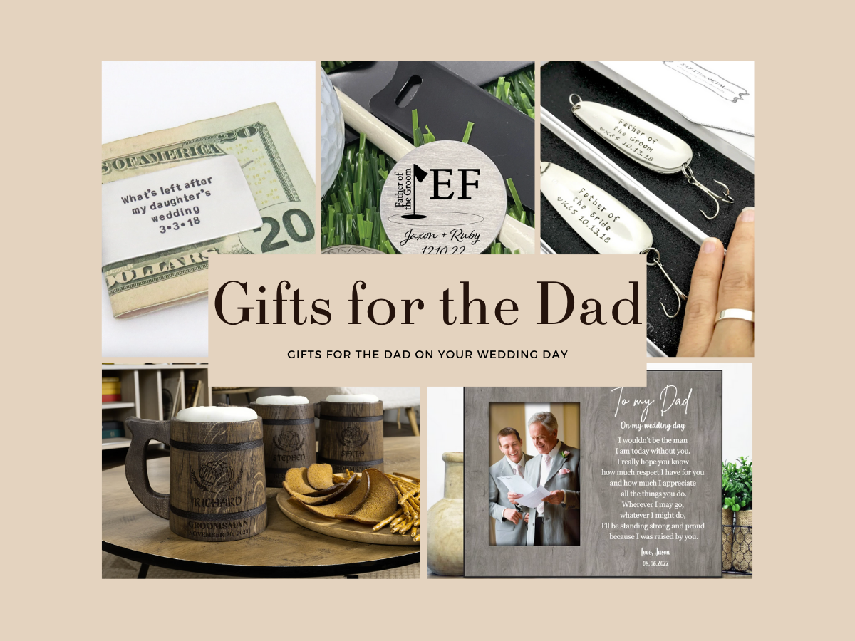 Wedding Day Gifts for Dad