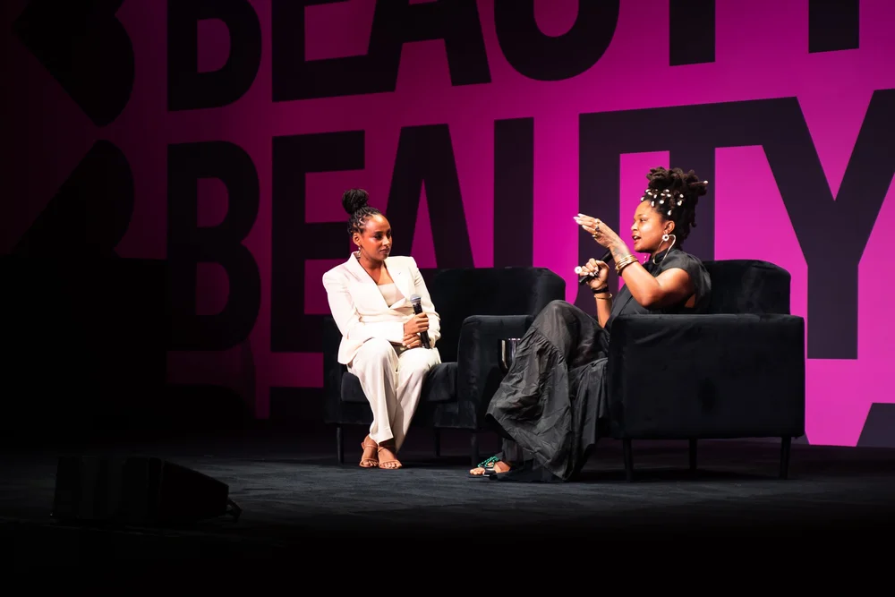 Delina Medhin and Bea Dixon at Essence Festival 2025