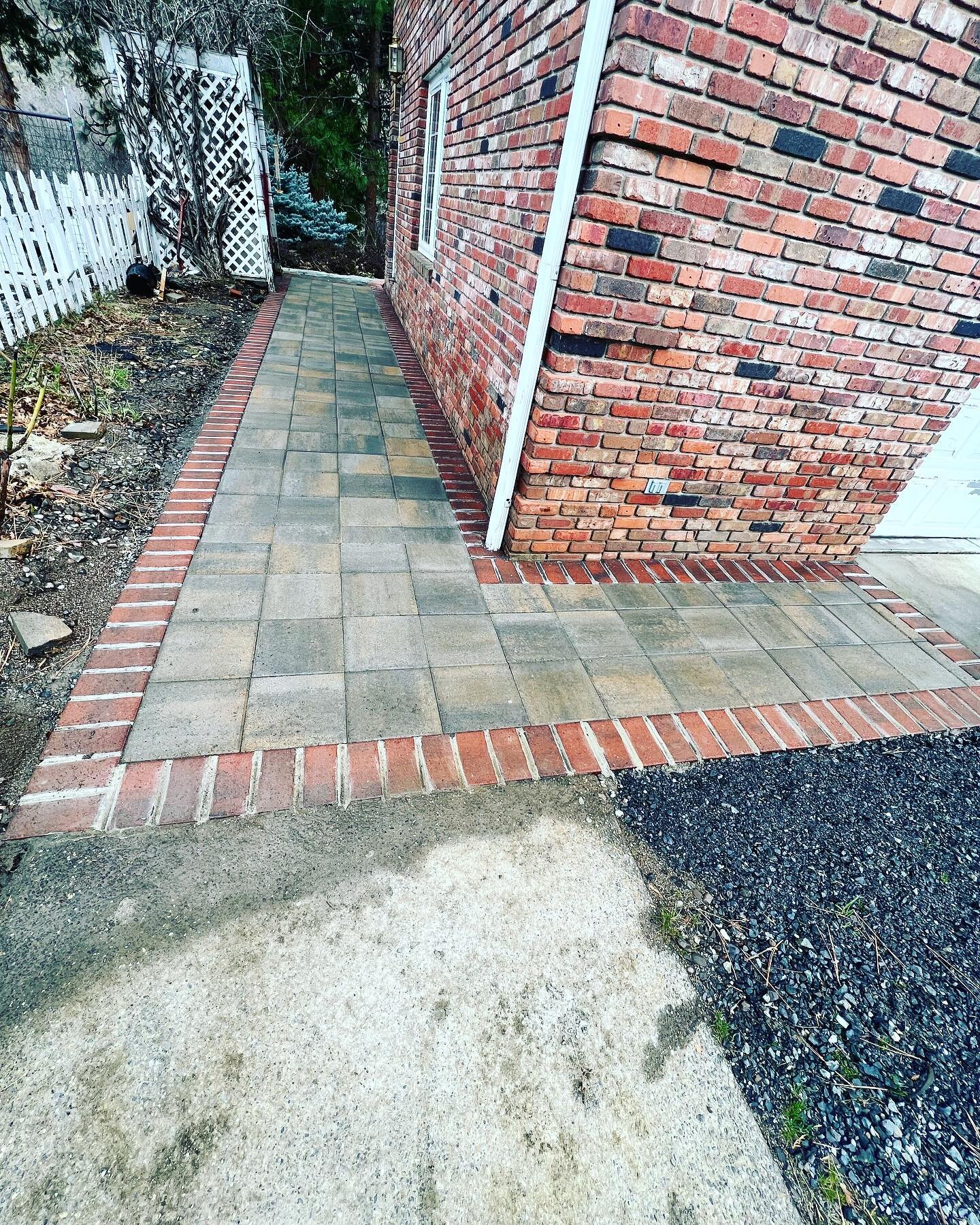 Paver installation got love the before and after !