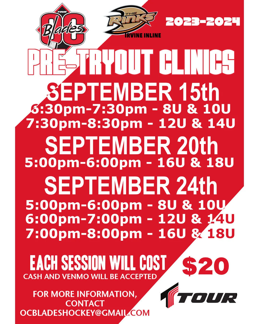 Tour OC Blades Hockey