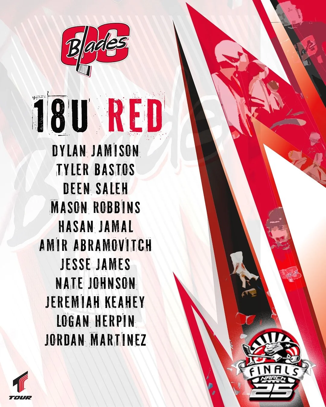 Continuing our NARCh finals is our 18U division&hellip; our Red &amp; Black teams are ready to play! @narchplayers