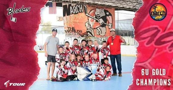 🏆 **2026 NARCh 6U Gold Champions!** 🏆

What a way to end the season!

Our youngest Blades left it all on the rink, playing with heart, determination, and smiles every step of the way. This group has grown so much over the course of the season.

To 