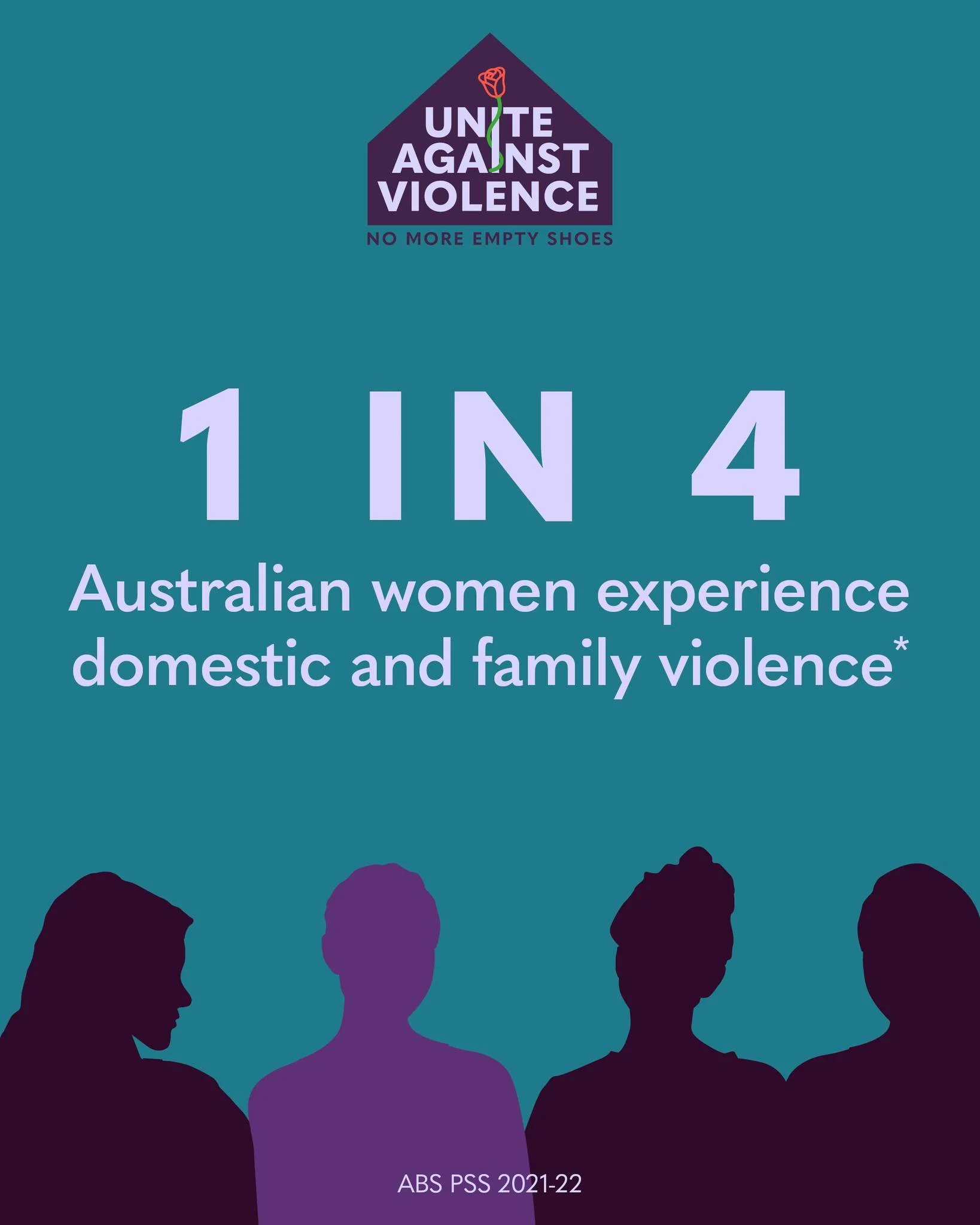 Behind every statistic is a name, a story, a life cut short. Deaths by domestic and family violence can be prevented.

Join us at the Unite Against Violence: No More Empty Shoes Vigil to remember and honour them. Stand with us as we demand a safer fu