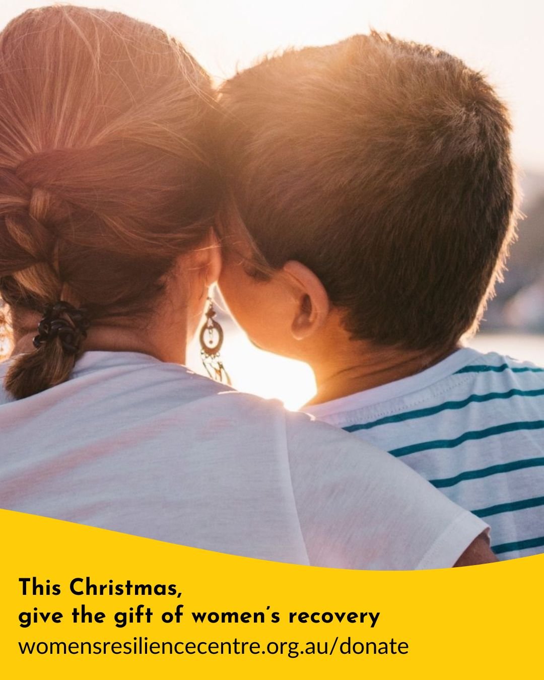 "WRC is the only group who truly understands it takes years to recover. I regard WRC to be a key pillar in my recovery. I would be lost without them." - Mel

This is Mel. She's rebuilding her life this Christmas with her child by her side.
