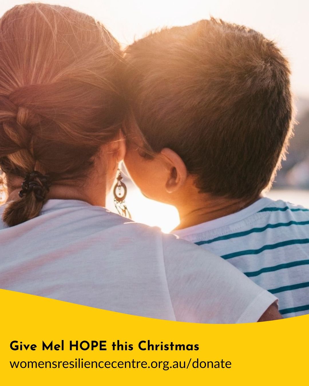 It's Sunday night.

This week you met Mel, a woman rebuilding her life after domestic violence and trauma with her child by her side.

Today, we want to ask you something: What if 1 in 4 women in YOUR life experienced domestic violence? Your sister. 