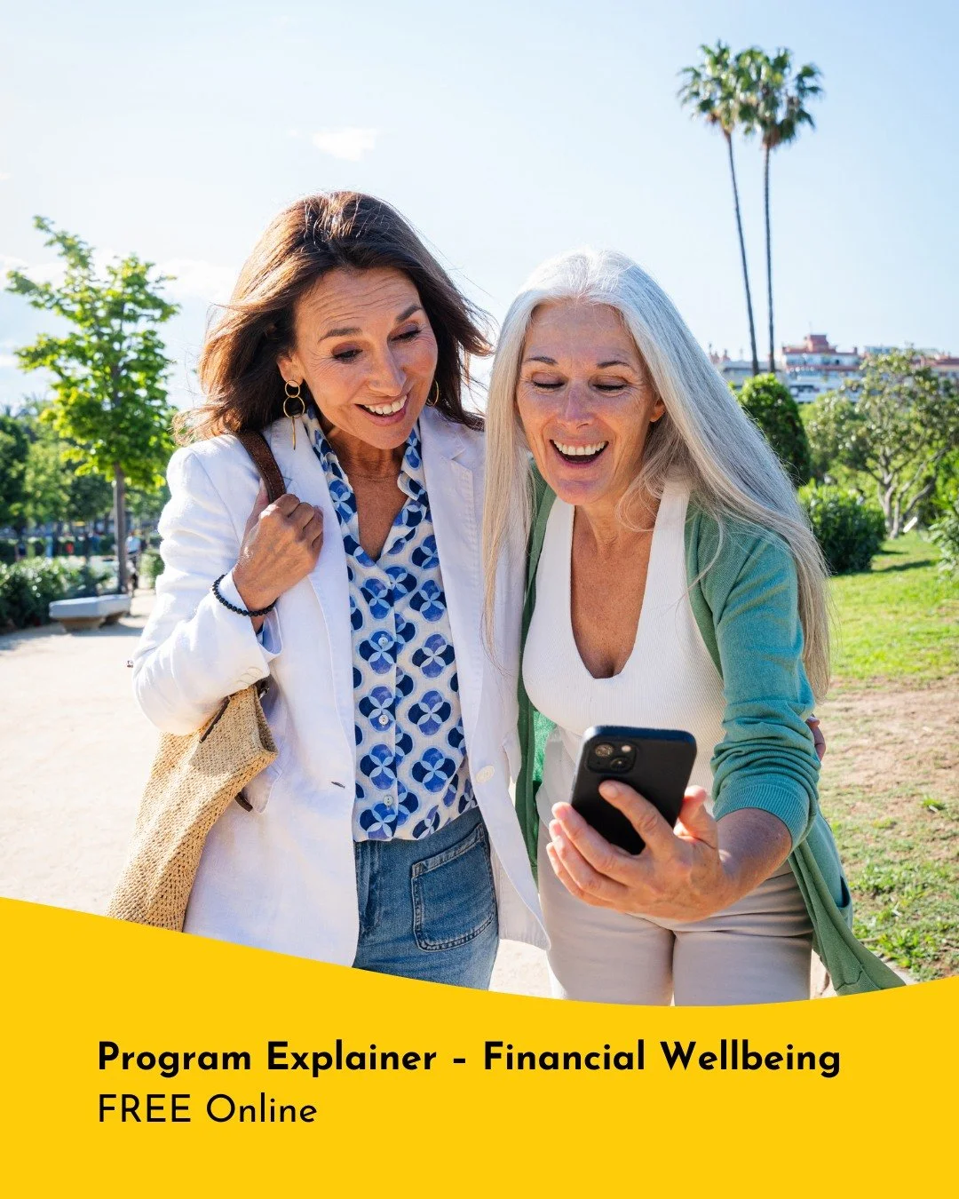 Financial Wellbeing is one of our most empowering programs. 
It helps women rebuild confidence with money, replacing fear and overwhelm with clarity, skills, and a sense of control. 

No prior knowledge needed. Just a willingness to start where you a